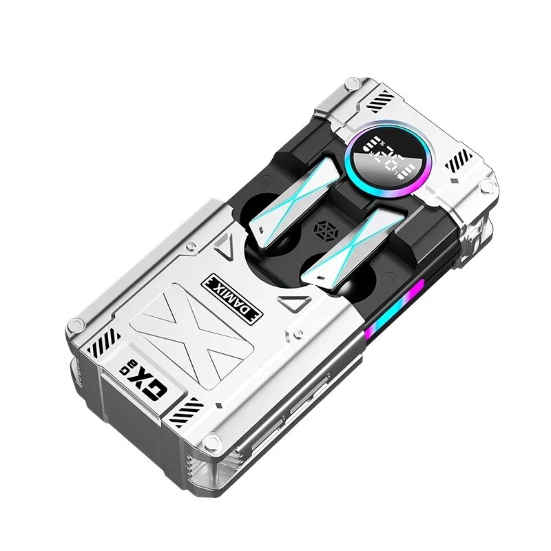 TWS Bluetooth Earphones Noise Canceling Earbuds New Concept Trendy HD Call Stereo Sports Headsets with Mic with Low Latency. 