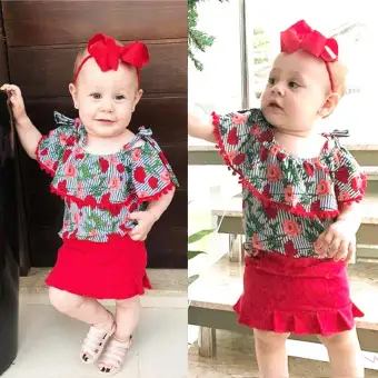 baby girl skirts and tops
