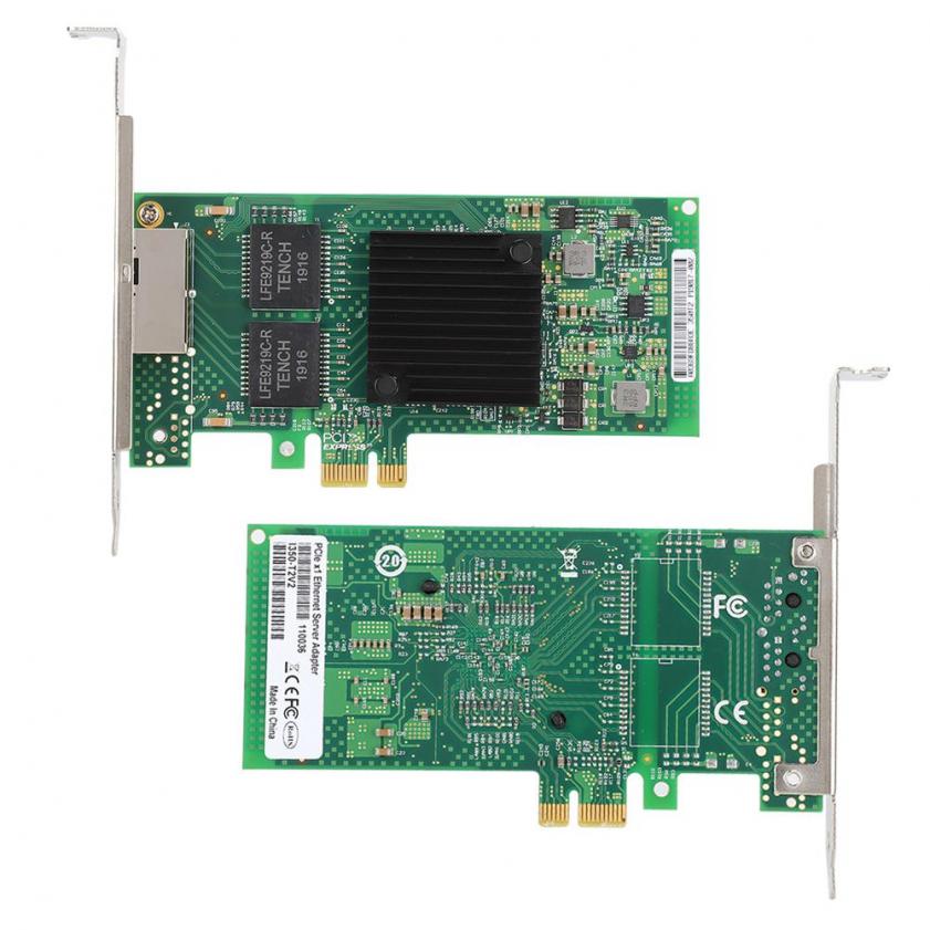 For Intel I350-T2V2 i350AM2 PCIE x1 Dual-port Server gabit Et rnet Network Card. 