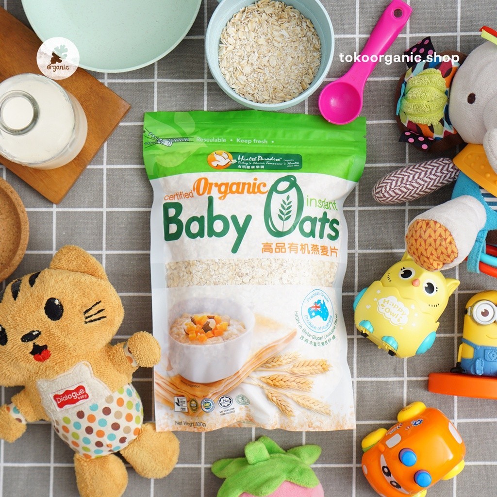 Health Paradise Organic Instant Baby Oats 500g