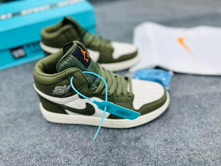 Men's Running Shoes Air Jordan High Neck Sneakers Premium