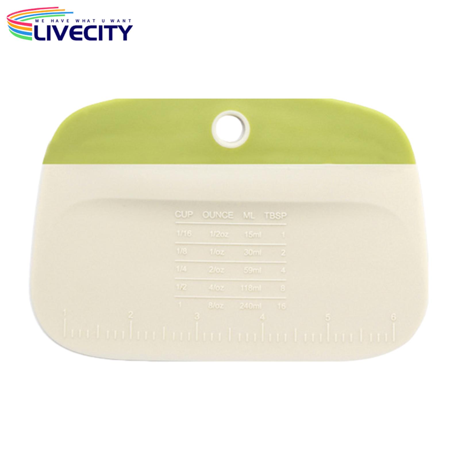 Bpa Free Pastry Scraper Multifunctional Dough Scraper with Measu g Scale for Baking Bpa Free Dishwasr Safe Kitcn Tool for Bread Cake Pizza Easy to Use Bench Cutter Dough Cutter