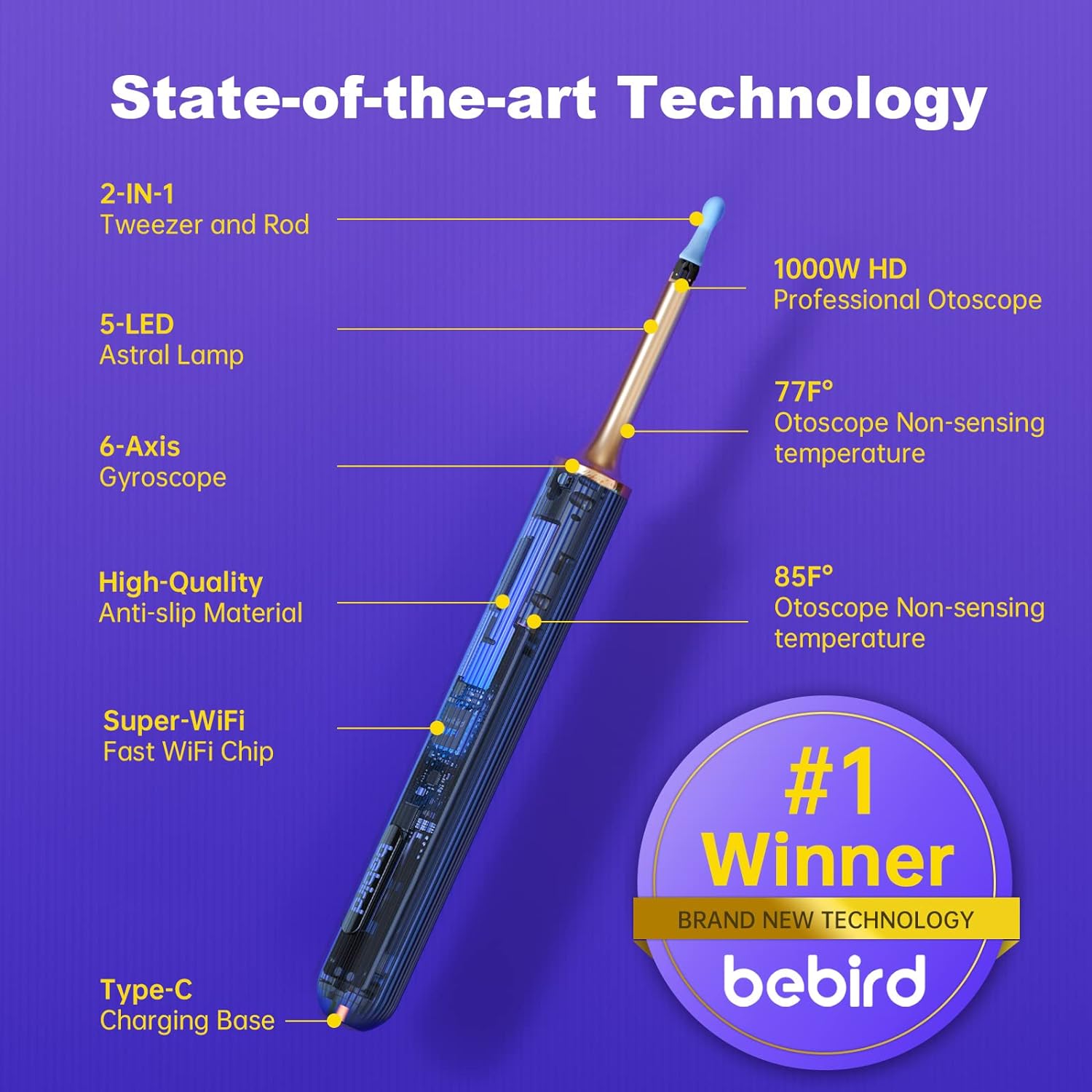 BEBIRD Note3 Pro Max Ultimate Version,10 Megapixel HD, All-in-1 Ear Wax Removal with Camera. 