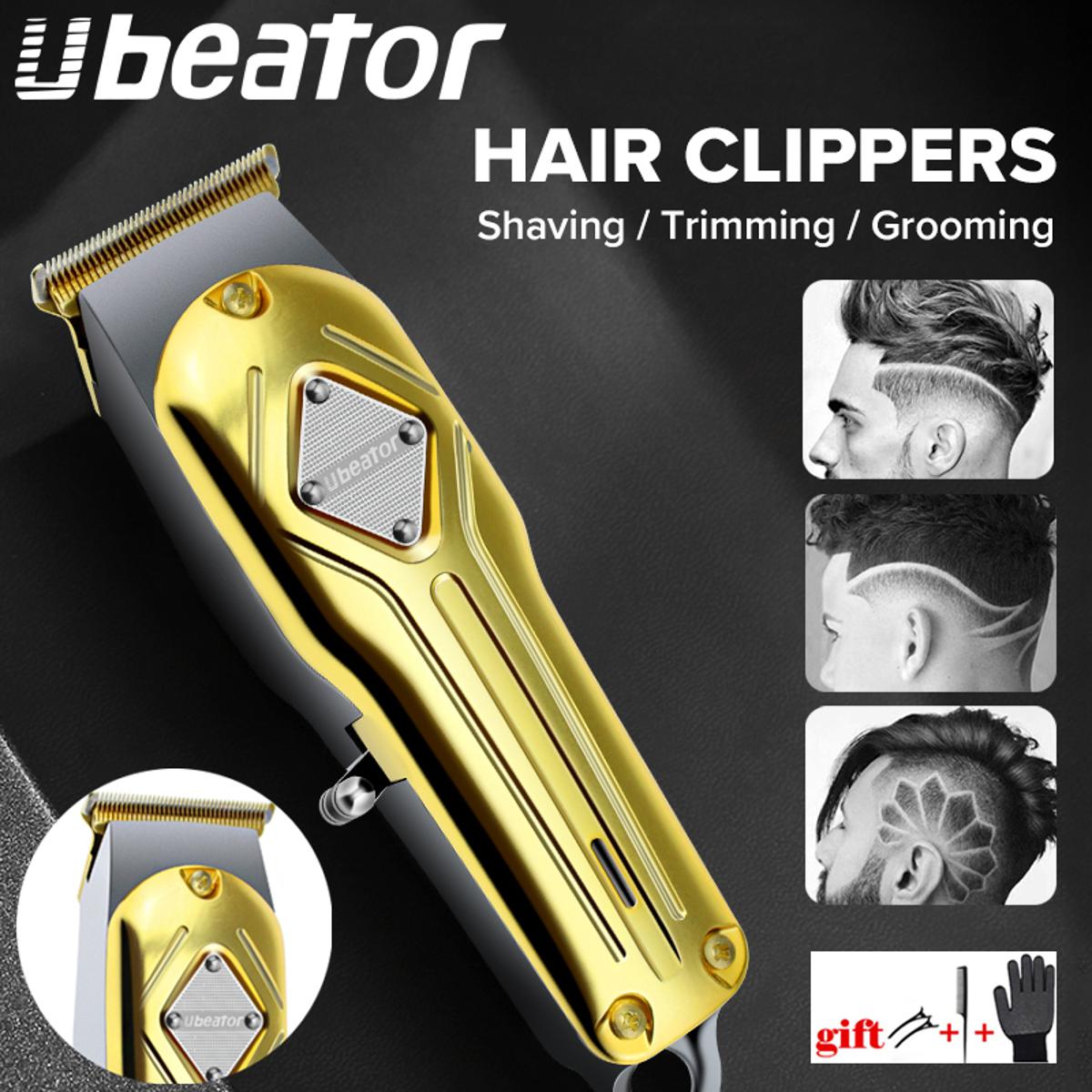 Ubeator -Small T-Pro 0.2-2mm Adjusting Super Taper Lead Hair Clippers Trimmer Sharp Blade Perfect Drop Fade