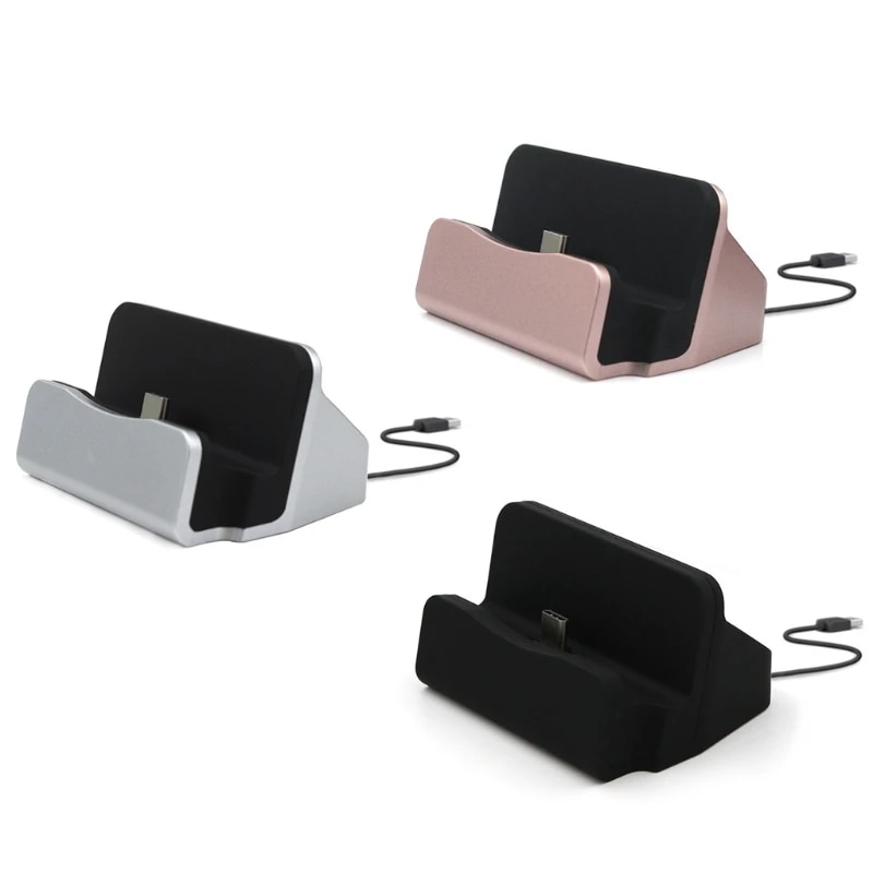 Type-C Fast Charging Dock Station USB C 3.1 Docking Charger for w/ Cable for Huaei P9 Plus