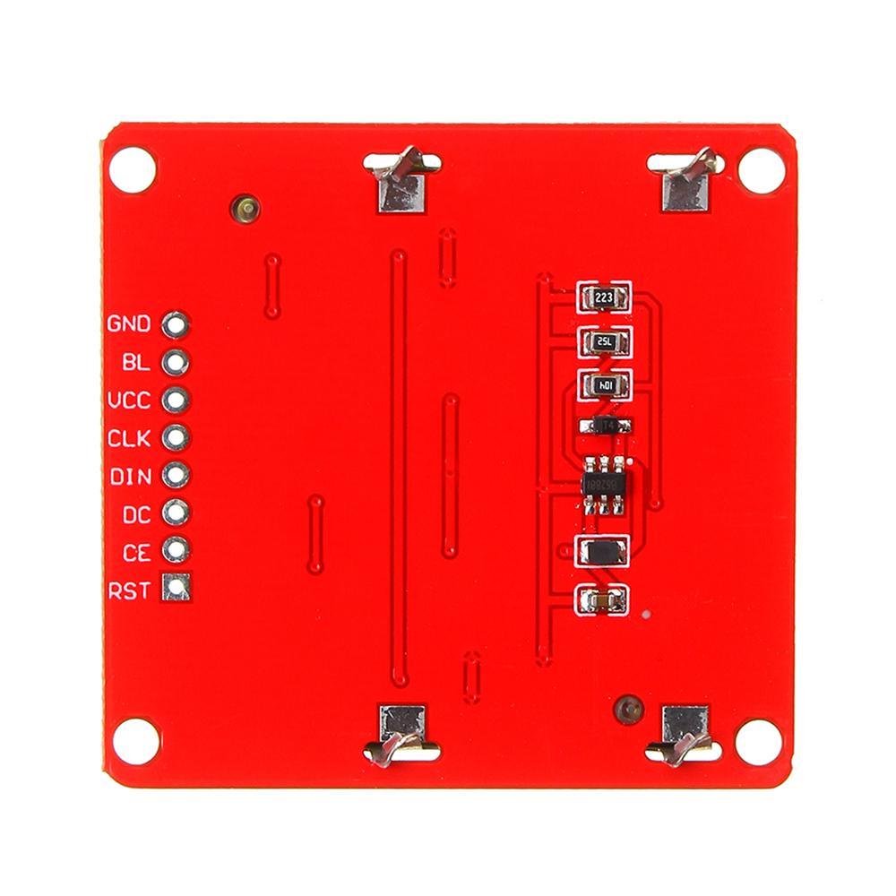 Conventional 5110 84x48 LCD Display Module White Backlight For Arduino UNO Mega Prototype. 