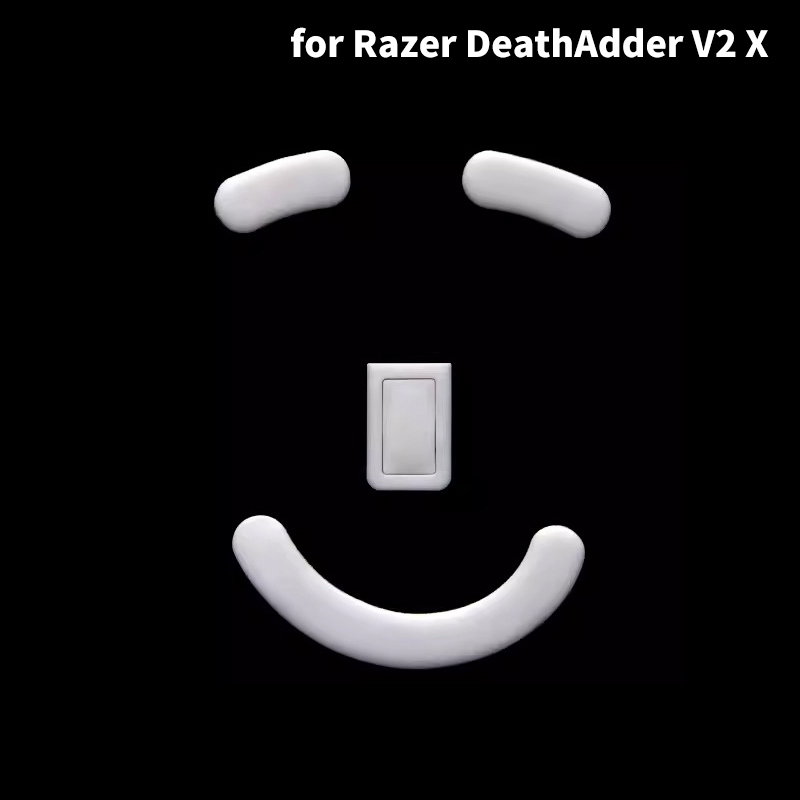 1 Set Mouse Skates Gaming Mouse Foot Pads Sticker For Razer DeathAdder V3 PRO/Essential/V2 X /Viper Ultimate E-Sport Gamer Creek. 