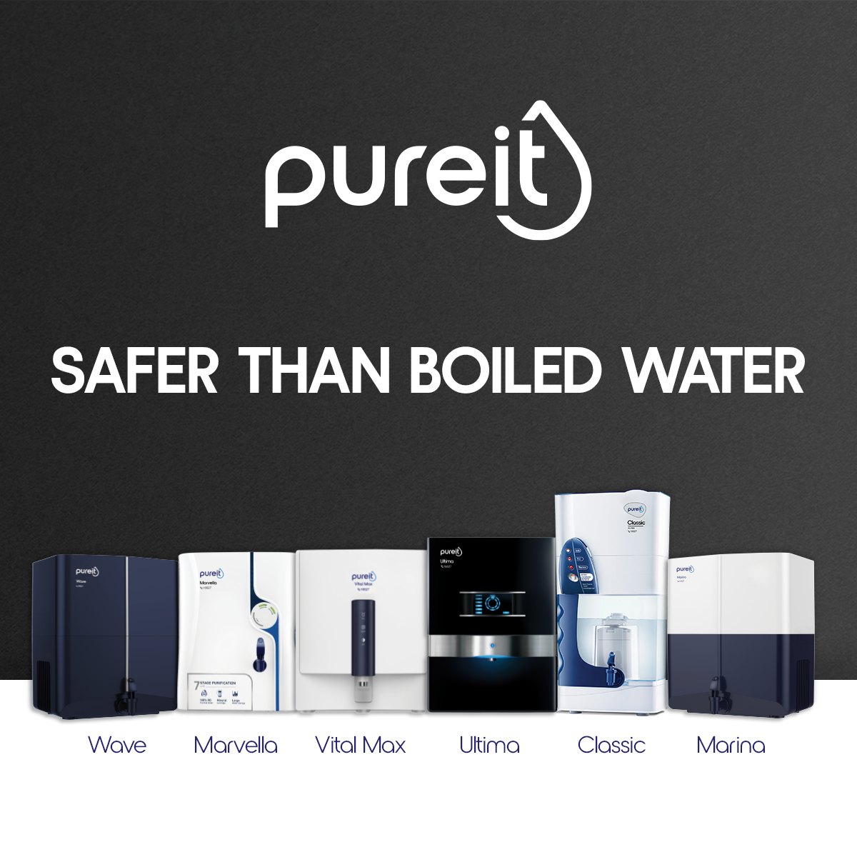 Pureit Marvella RO+UV+MF | 8 Litre | 7 Stages Purification. 