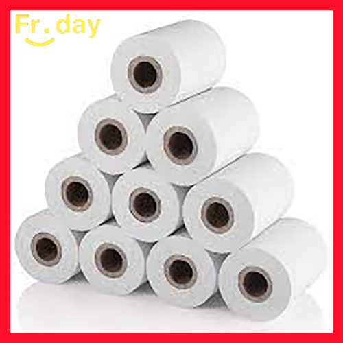10pcs 57*30mm Thermal Paper Rolls for 58mm POS Printer, Receipt Printer, Mini Thermal Printer - White. 
