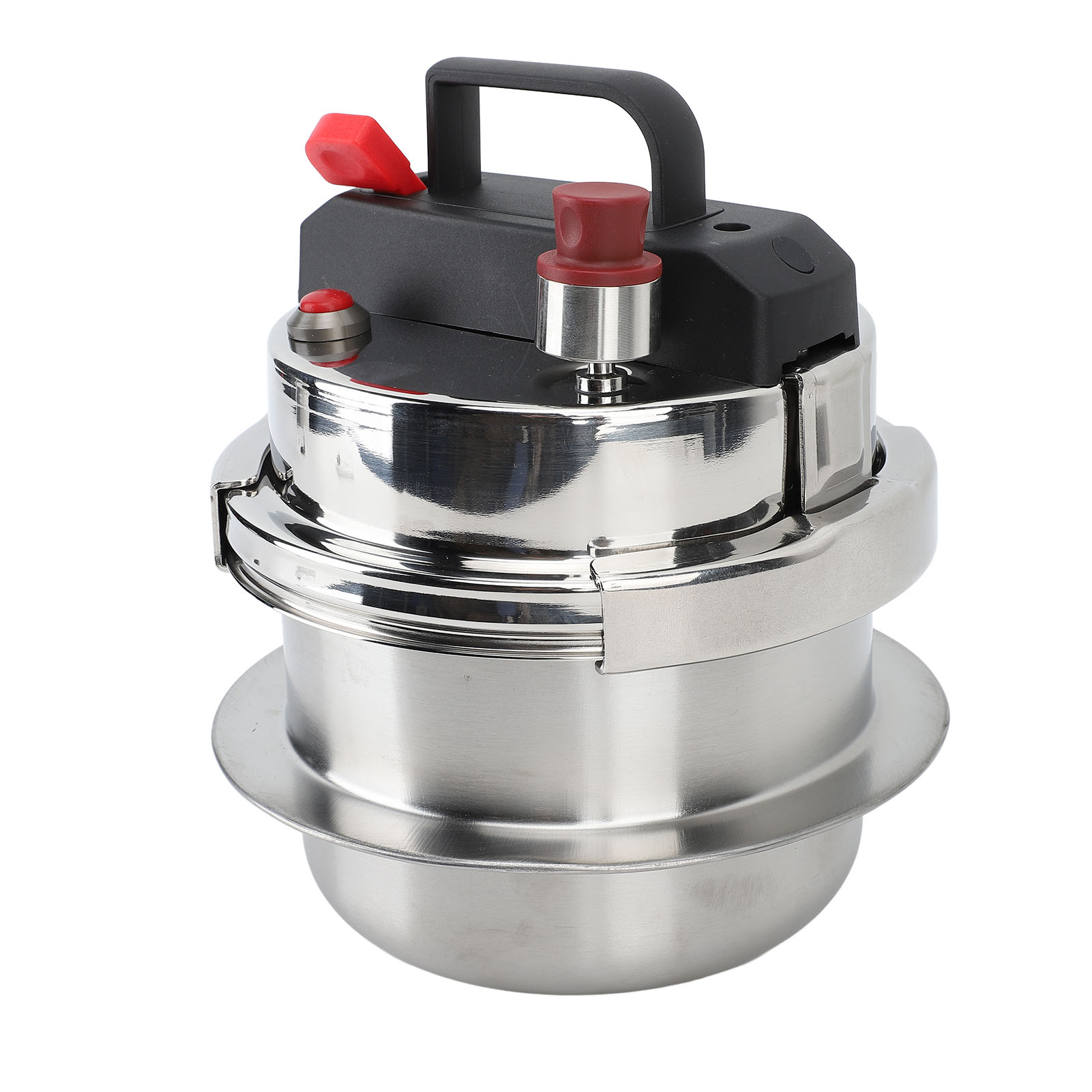 Mini Pressure Cooker Portable 1.6L Camping Pressure Cooker for Home