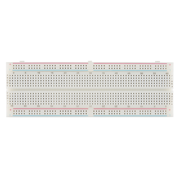 830 Point Breadboard Full Size Solderless WHITE Prototyping Test Circuit Board Plug-In 830 Tie Points Pin For Arduino Project Board Cables Connectors DIY - Multi Plug - Multi Plug. 