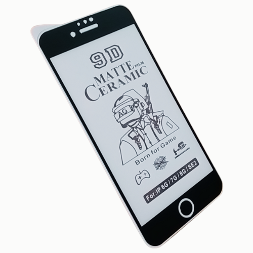 Matte Ceramic Film Screen Protector I iPHONE 6 / iPHONE 6S I Matte Finish Full Coverage Screen Guard Protector Screen Protector (It's Not GLASS). 
