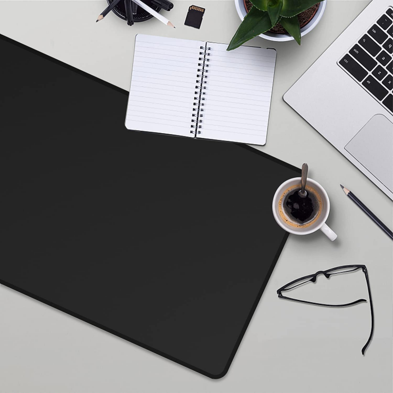 XXL Black Mouse Pad Gaming MousePad Large Mouse pad Gamer Mause Carpet PC Desk Mat keyboard pad Computer Mouse Pad. 