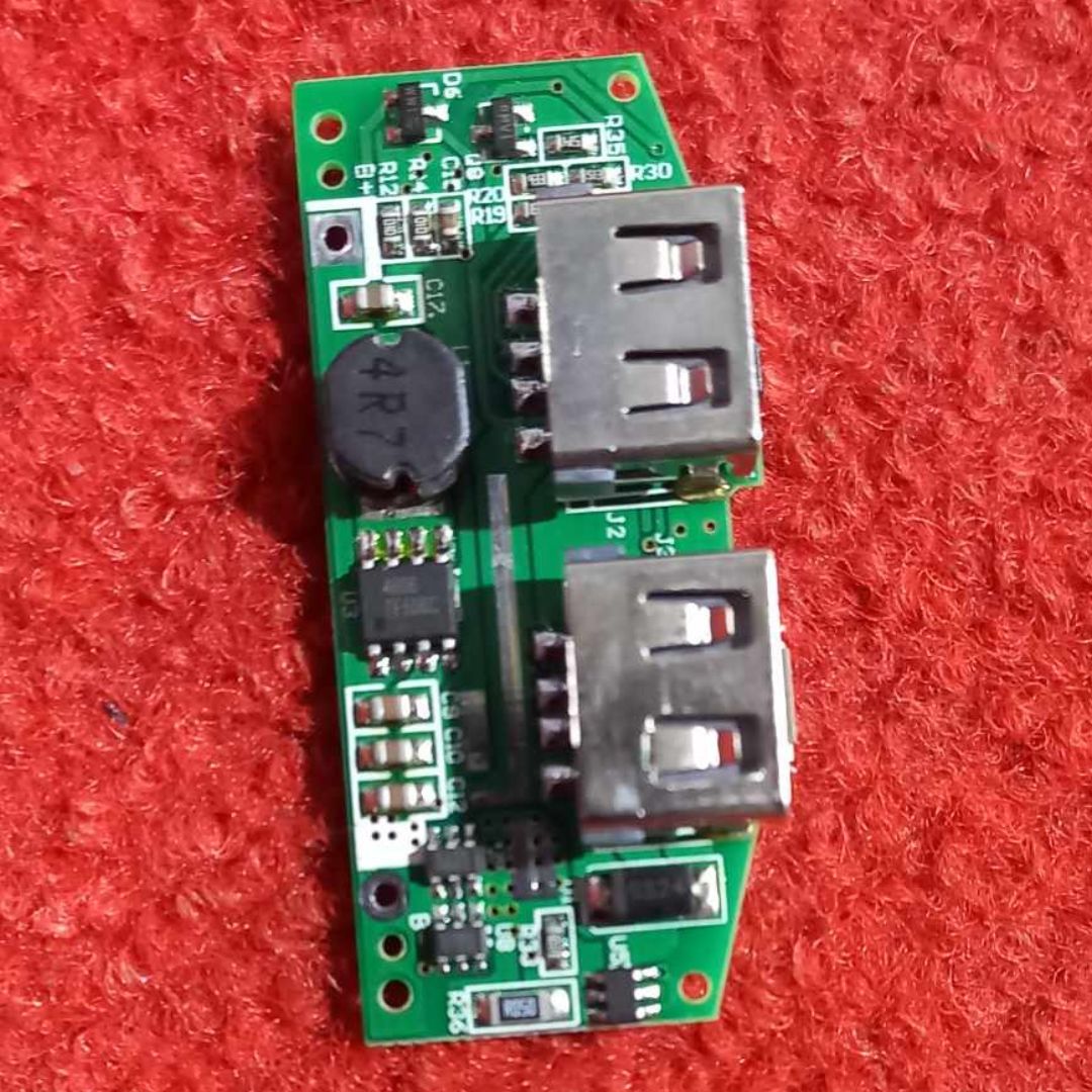 Better Quality Dual USB Power Bank Circuit Input DC 5V 2A Micro USB Socket Output DC 5V 2A 1A Dual USB & BMS Protection Lithium Battery 3.7V 14500 18650 Battery Mobile Phone Charging Module