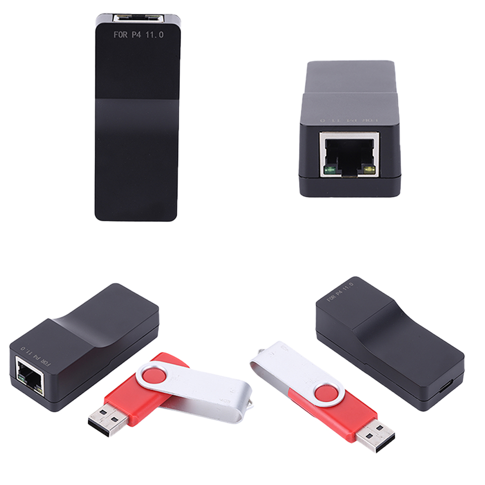 One Key JB Tools with Ethernet Type-C Cable JB USB Adapter One-Key JB Tool Mod Kit Fit for PS4 11.0 FW. 