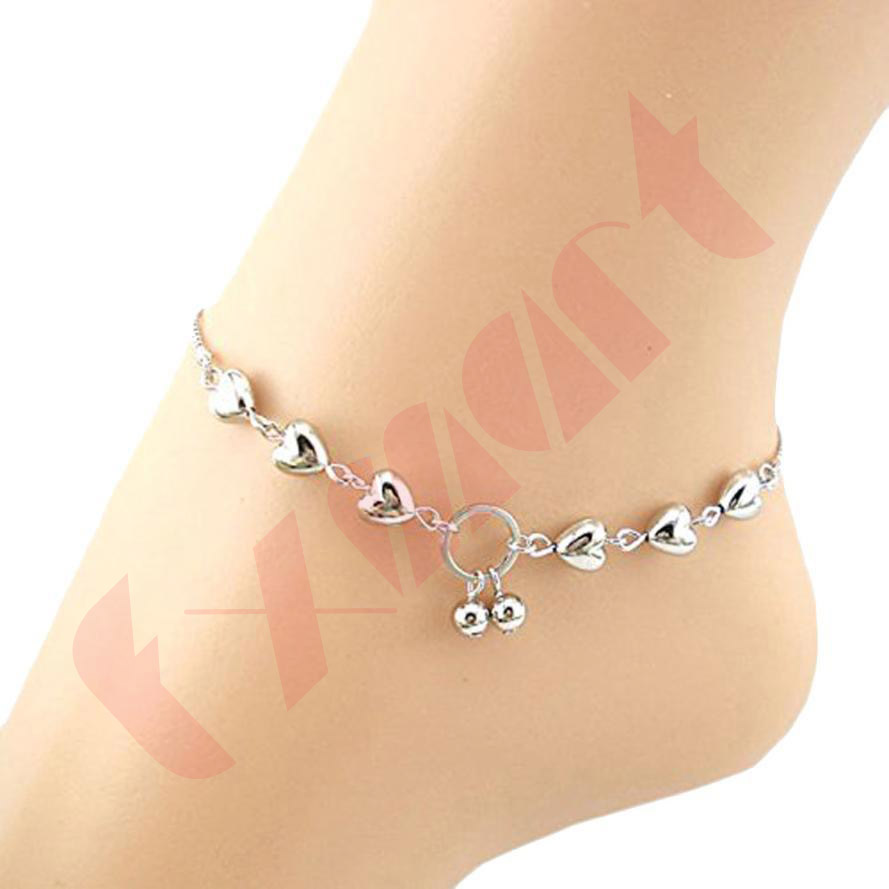 Charming Looking Heart Anklet (Payel 
