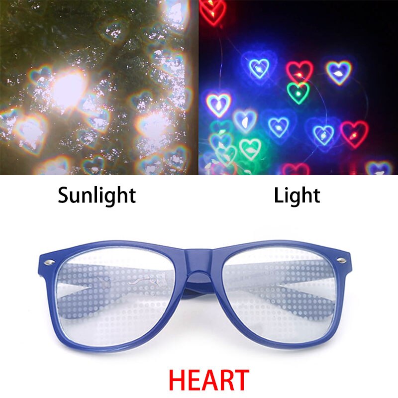 2021 New Premium Diffraction 3D Prism Raves Glasses Plastic For s Display Laser Shows Rainbow Gratings Glasses. 