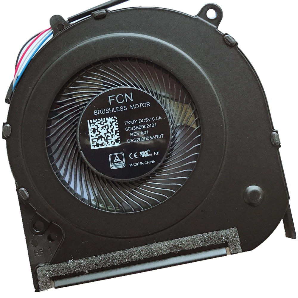 【2023NEW】New laptop CPU cooling fan Cooler Notebook PC for HP 14-CF 14-CK 14-CM 240 246 G7 240G7 246G7 6033B0062401 DFS200005AR0T FKMY. 
