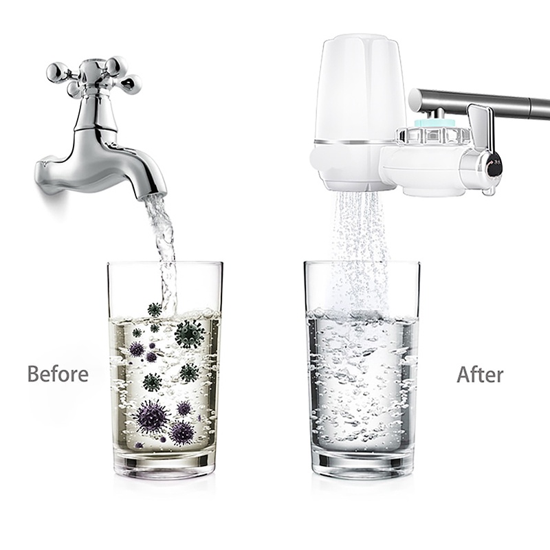[IN Stock Store] Tap Water Filter Element Cartridge Washable Replacement Reduce Chlorine The Accessories of the Water Purifier. 