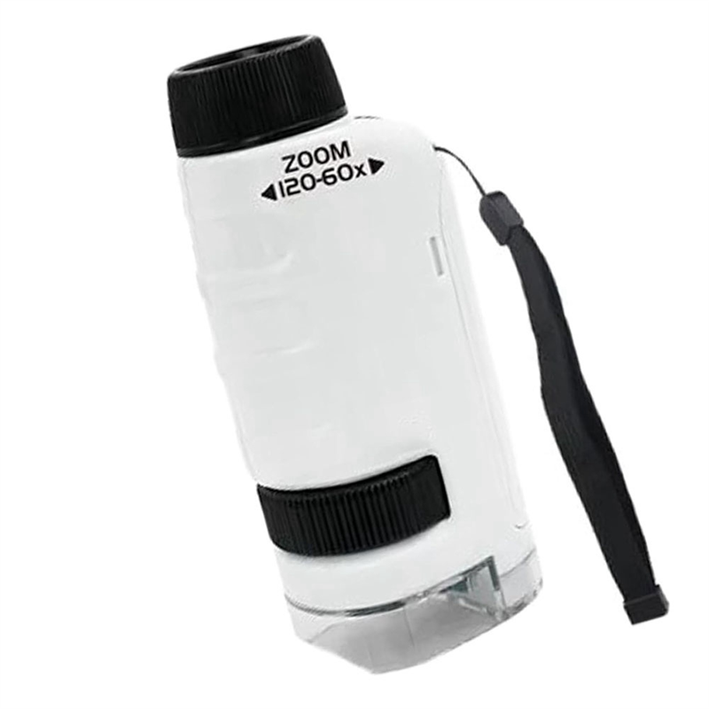 Minilabsters Miniscope Kids, Mini Labsters Portable Microscope, Mini Labsters Portable Microscope (White) Easy to Use