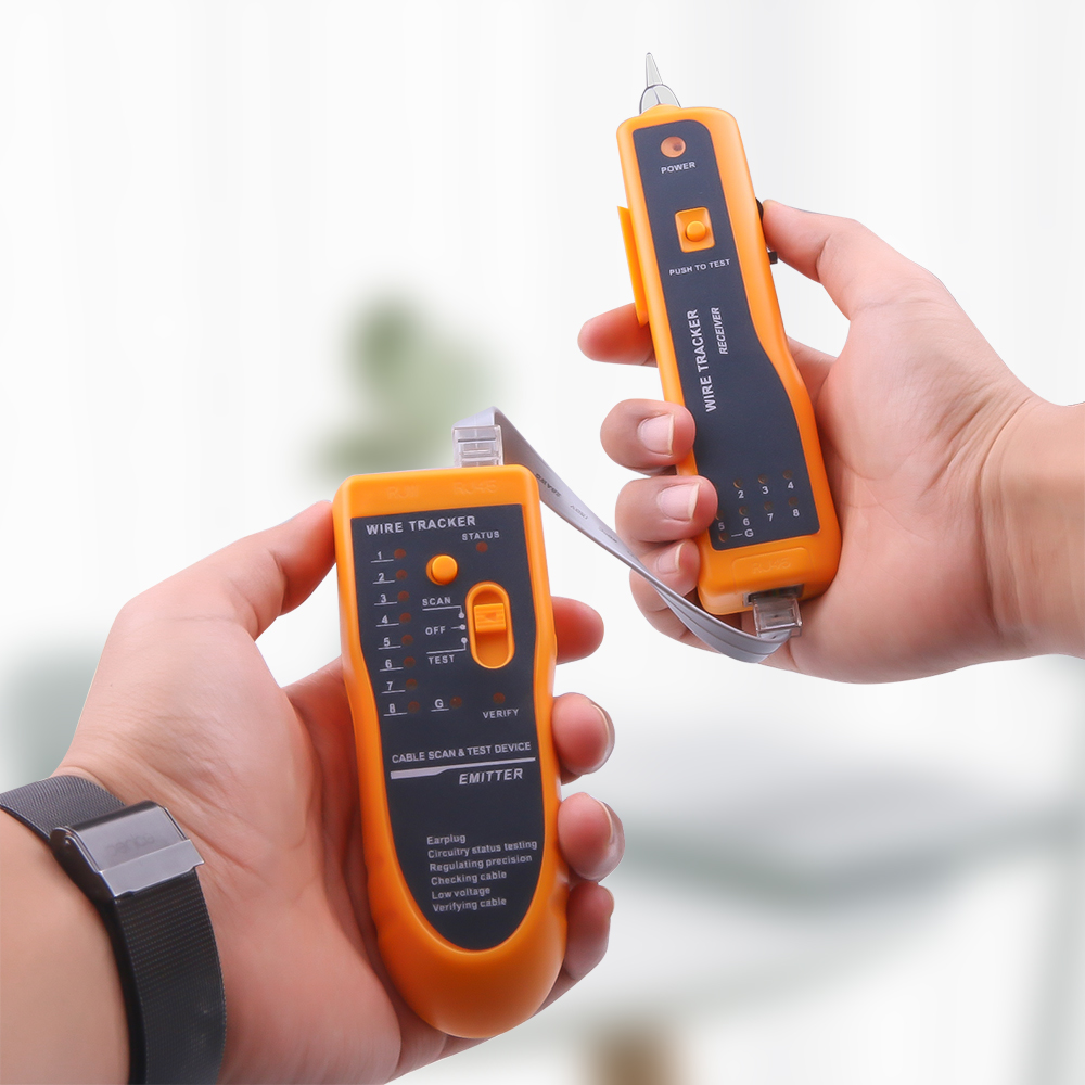 JW-360 LAN Network Cable Tester Diagnose Tone Cat5 Cat6 RJ45 UTP STP Line Finder RJ11 Phone Telephone Wire Tracker Tracer. 