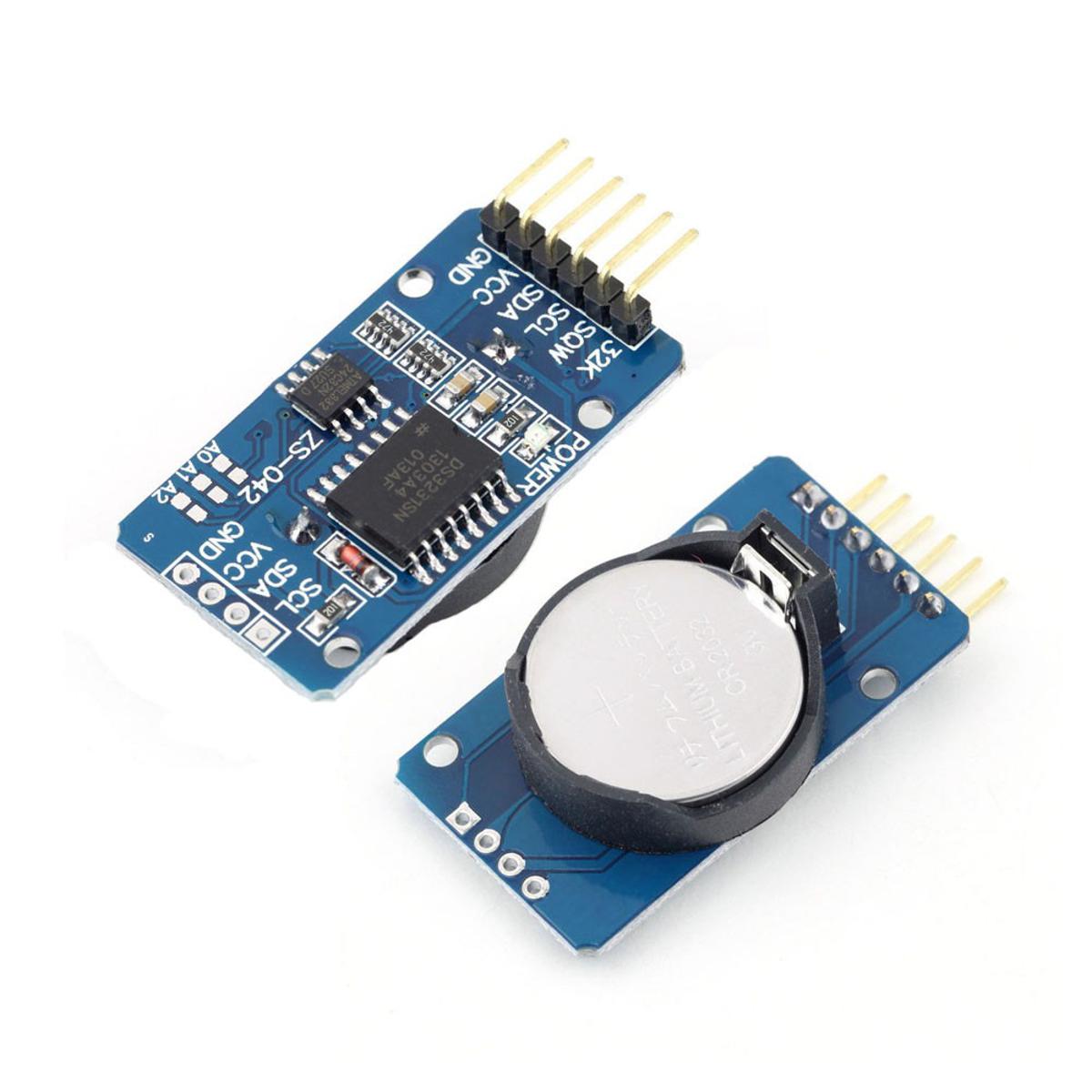 DS3231 DS-3231 3231 Hi-gh Accuracy RTC 6Pin Hi-gh Precision Re-al Time Clock Memory Module Use CR2032 Batteries For Arduino Raspberry Pi Electronics Circuitry & Parts