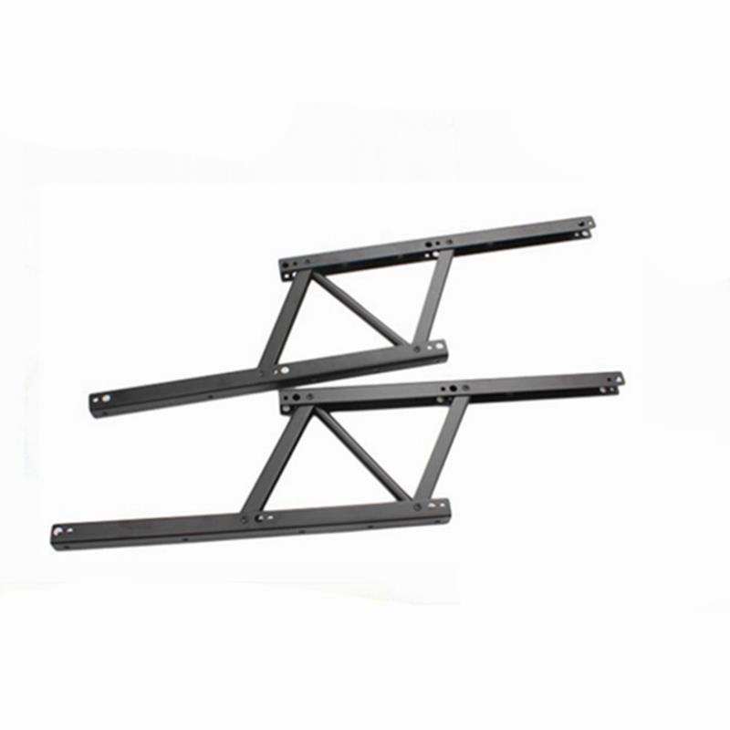 Folding Spring Tea Table Hinge Furniture Bracket Lifting Roof Mechanism Hardware Standing Desk Frame Lifting Shelf. 