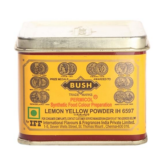 Bush Food Color - Lemon Yellow Powder, 100g