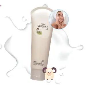 MISTINE GOAT MILK Facial Foam Face Wash - 85Gm (Made In Thailand)