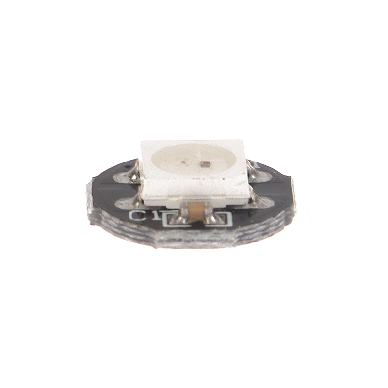 10pcs WS2812B LED Chip 5050 SMD RGB DC5V With Black / White PCB Board Heatsink IC Built-in. 