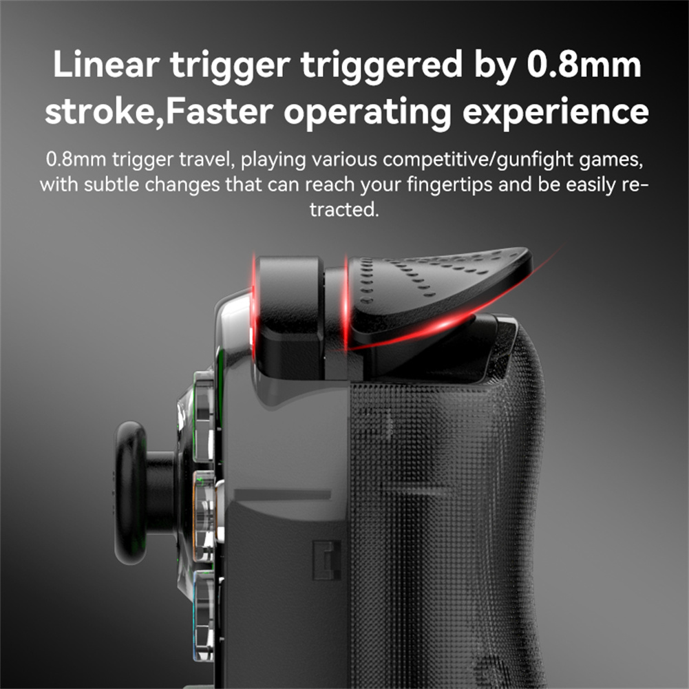 Mobile Game Controller Wireless Connection Stretching Extendable Gamepad Telescopic Gamepad Compatible For Iphone Android Phone. 