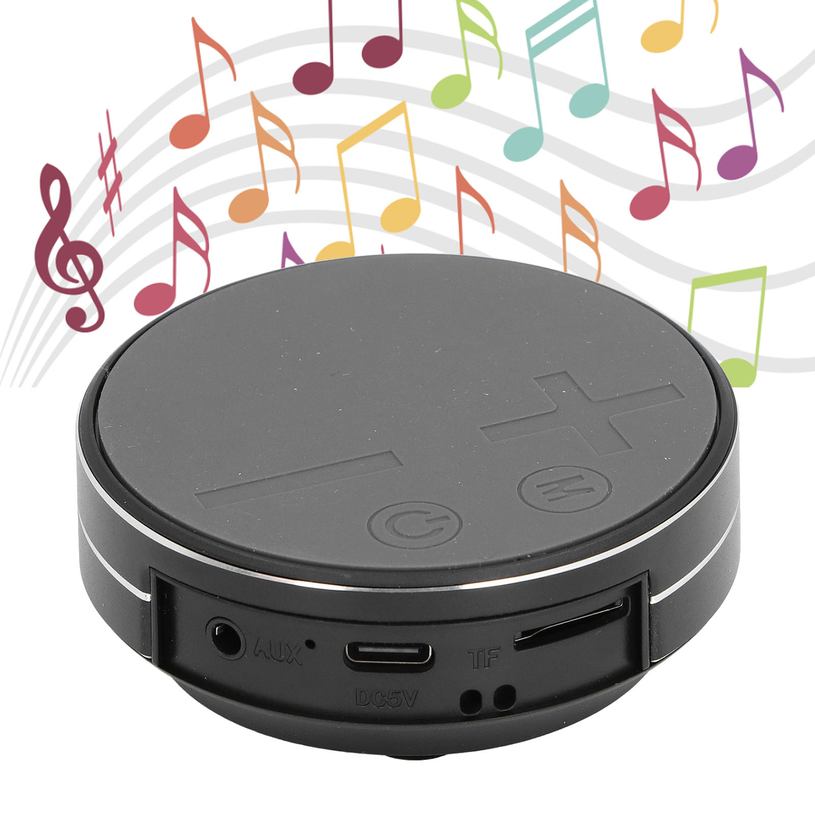 Kemik iletim hoparlör Stereo Mini taşınabilir su geçirmez müzik çalar ev açık seyahat için taşınabilir kemik iletim hoparlör
