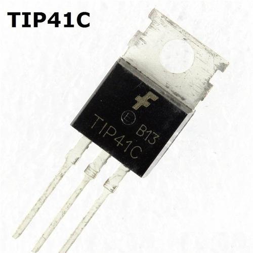 2Pcs- CHINESE TIP41C Transistor TIP41 Transistor TIP41C IC TIP41C MOSFET NPN Transistor 100V 6A 65W 3 Pin Leads TO-220 Transistor IC. 