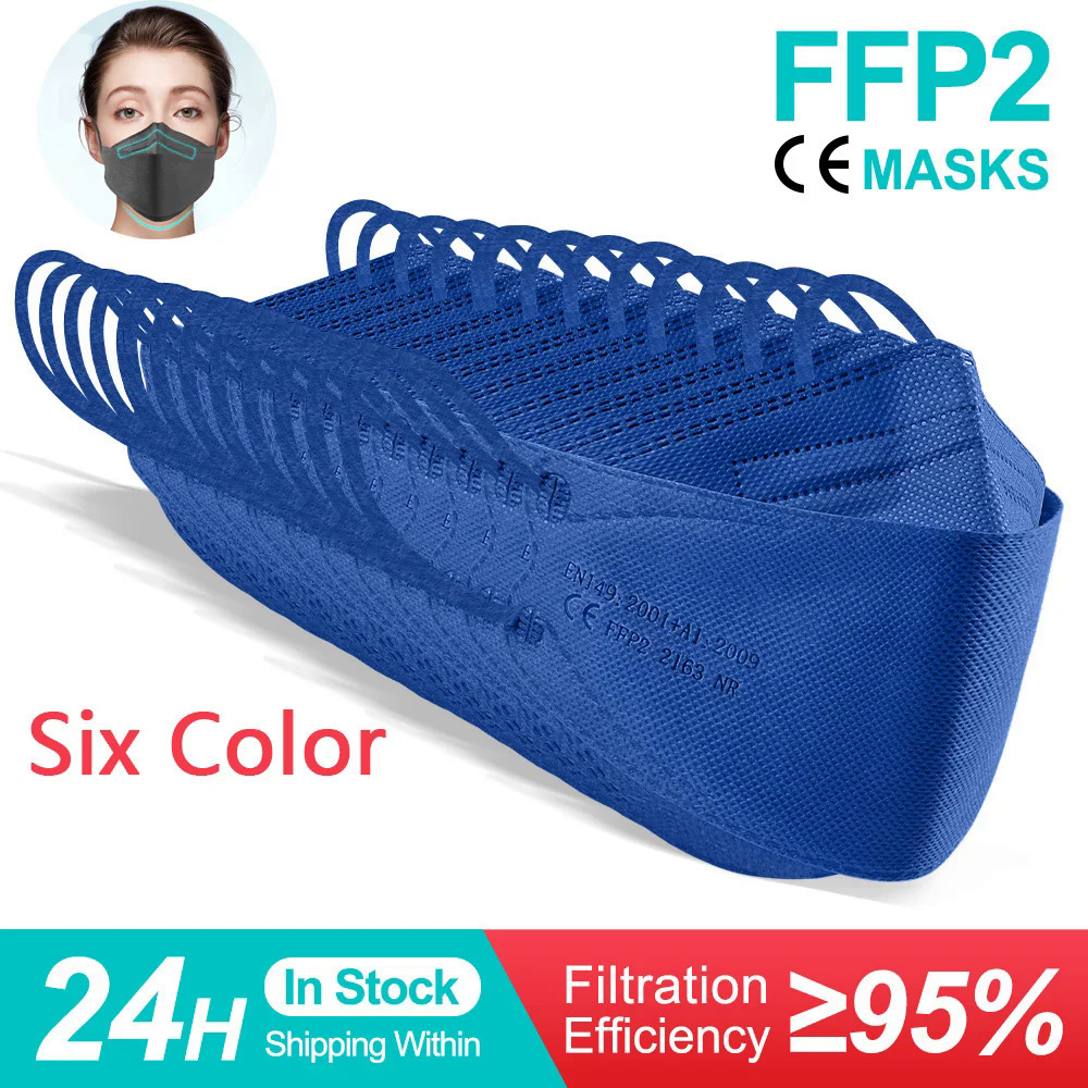 CE FFP2 mask fpp2 approved colors respiratory mask fpp2 Reusable Moth Face Mask kn95 mask FFP2mask ce ffp3