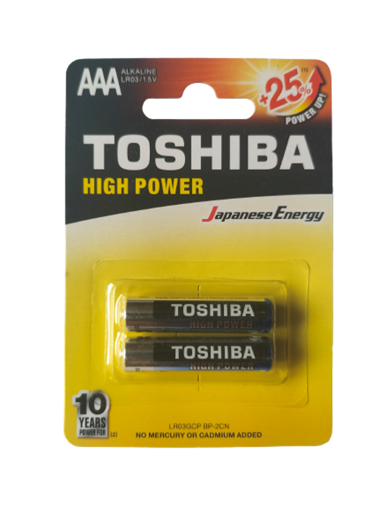 Toshiba AAA LR03 Alkaline Battery | Daraz.com.bd