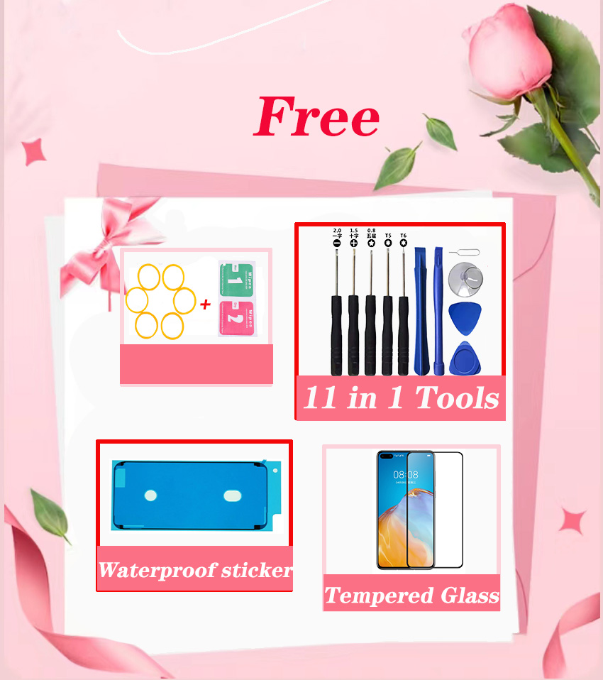 LCD For iPhone XR LCD Display Touch Screen Digitizer Assembly Replacement 100% Tested Well No Dead Pixel. 