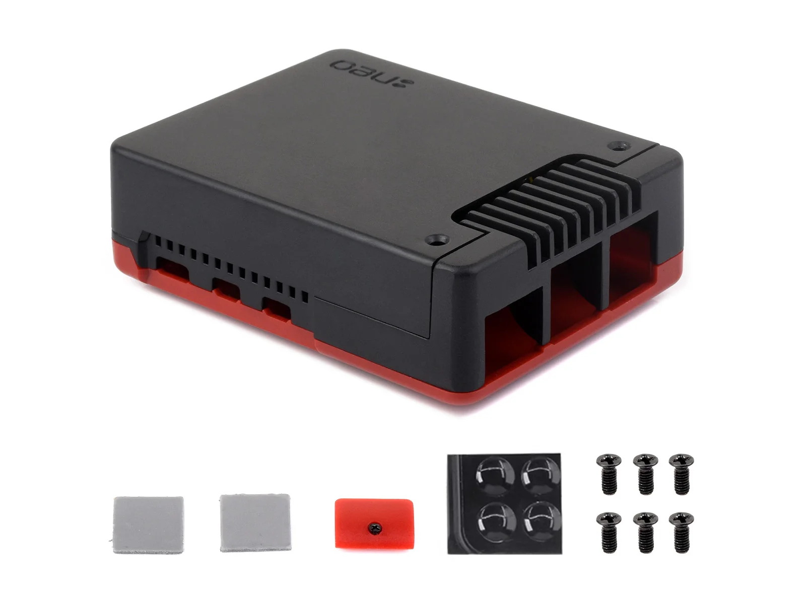 Waveshare Argon NEO Aluminum Alloy Case for Raspberry Pi 5, Built-in Cooling Fan, Removable Top Cover Raspberry Pi 5 case. 