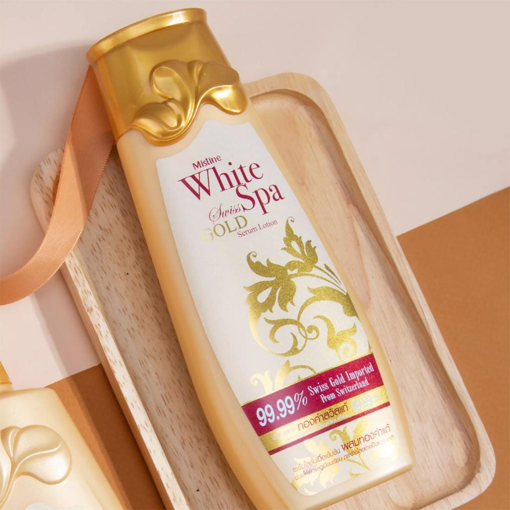 Cheap MISTINE White Spa Swiss Gold Lotion 200 ml - Thai Skin Care | Joom