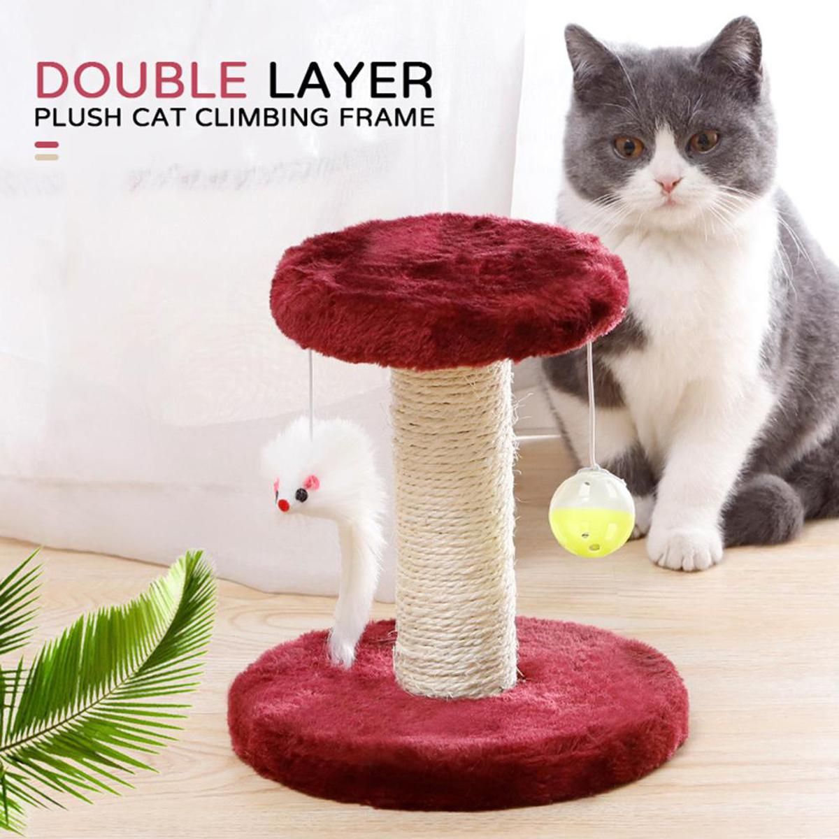 Cat Tree Small Cat climbing Toy Cat Wooden Toy Cat Scratcher