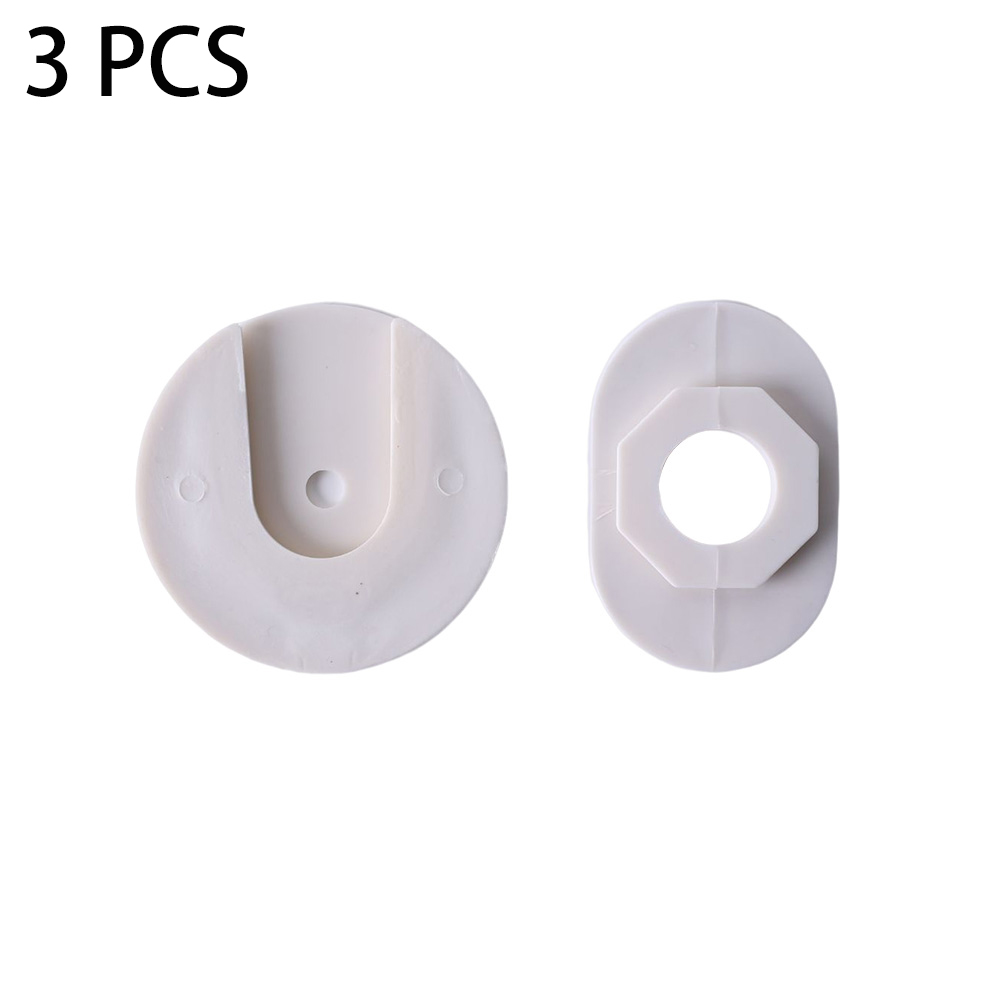 1/3 Pcs Seamless Sockets Fixer Plug Racks Plug-in Holder Wall-mounted ...