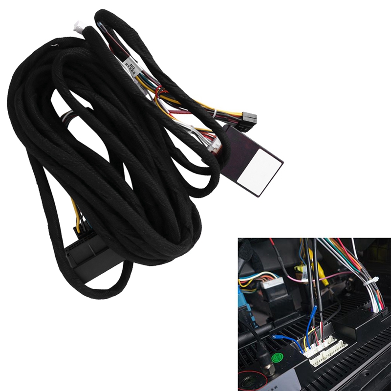 Car 16Pin 6-Meter Extended Wiring Harness Cable with Canbus For-BMW E39(01-04)/E53(01-05) Install Android Stereo Player. 