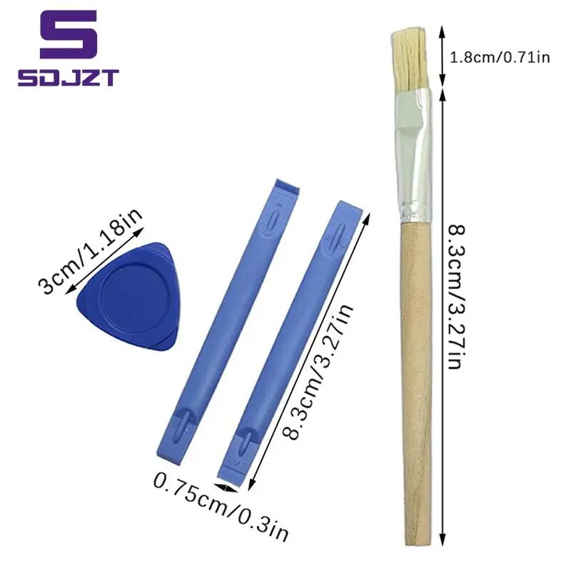 T6 T8H T10H Screwdriver Tool Kit with Prying Tool and Cleaning Brush Repair PS3 PS4 Controller. 
