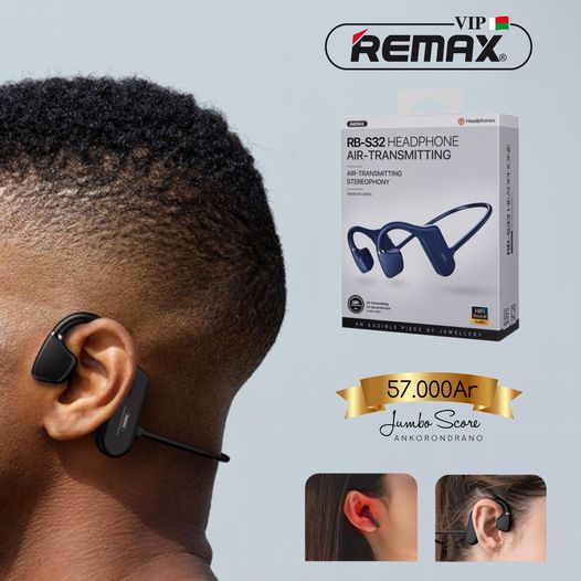 Remax RB-S32 Air-Transmitting Bluetooth Earphone. 
