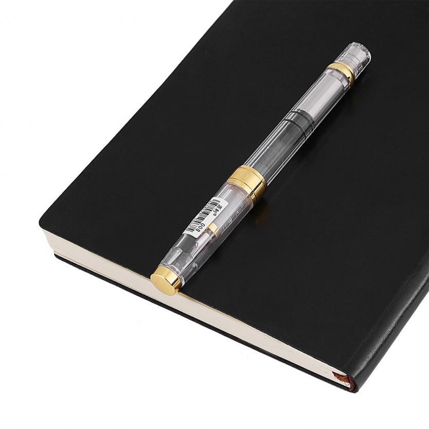 4 Pieces Fountain Pen Kit, Bewinner Fountain Pens Fine Nib 0.5mm,The Piston Design is Easy for Filling Ink,Suitable for Serving As A ft for Family an. 