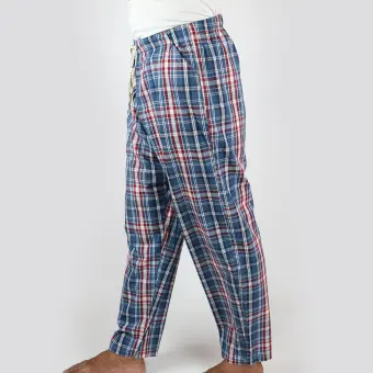 red check pants mens