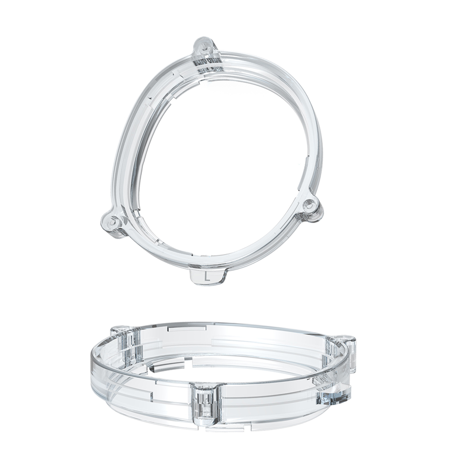Vr Glasses Spacer Protector Meta Quest 3 Magnetic Vr Glasses Frame Easy Install Durable Bumper Magnetic Vr Lens Frame. 