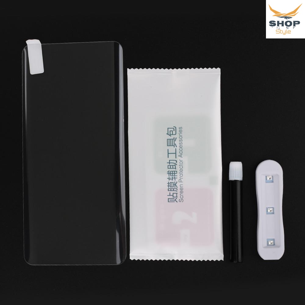 OnePlus 8 / OnePlus 8 5G UW (Verizon) / OnePlus 8 5G (T-Mobile)  - ( UV Glass 6.55 inches ) 6D Tempered Glass Full HD Scratchproof  Screen Protector