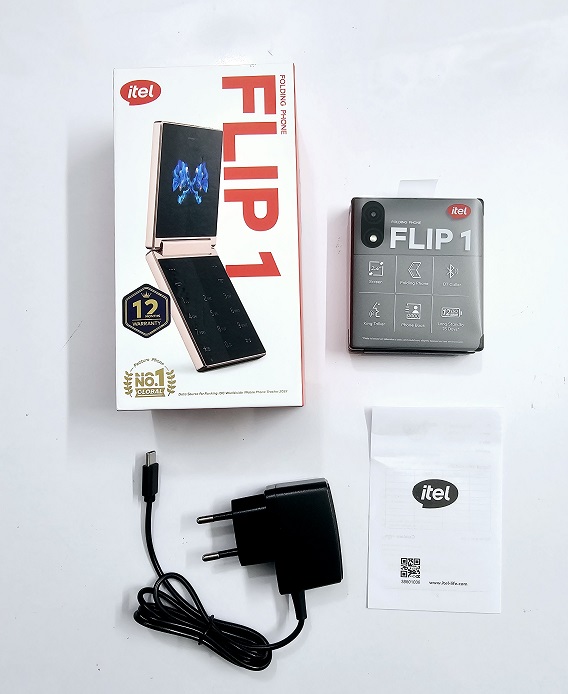 itel Flip 1 Folding Phone Dual Sim