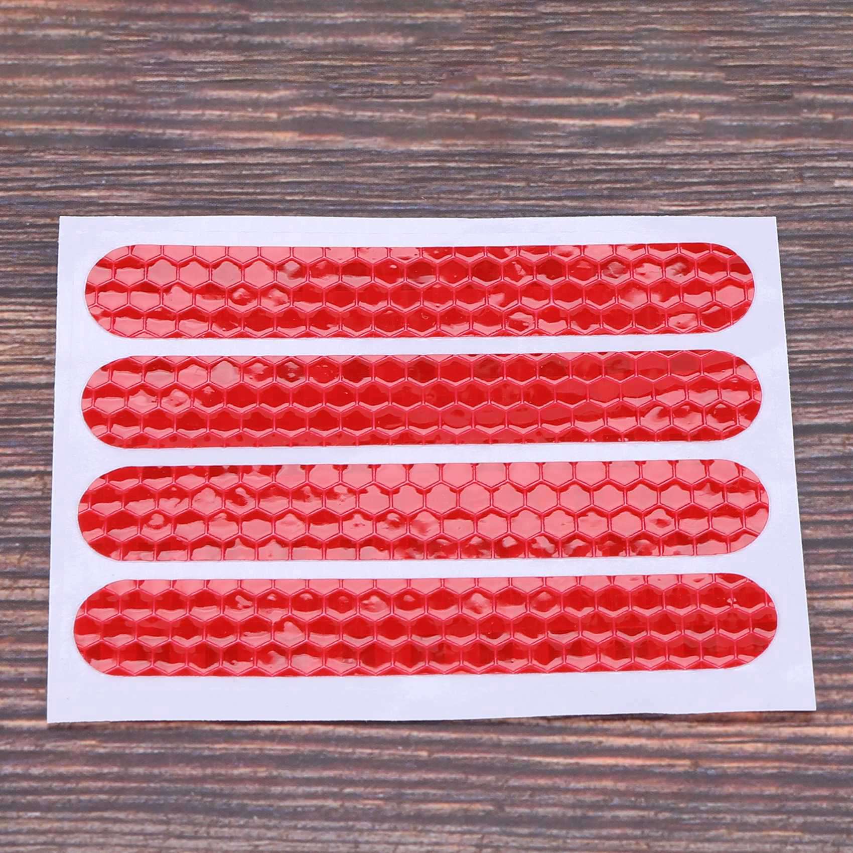 Front Rear Wheel Cover Protective Shell Reflective Sticker for Max G30 Scooter Accessories 8PCS, Red