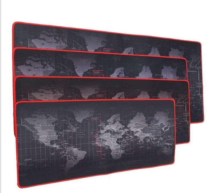 【happy one】WESAPPA 600x300/700x300/900x400mm World Locking Edge Mouse Pad Large Computer Mat Table Gaming Mousepad. 